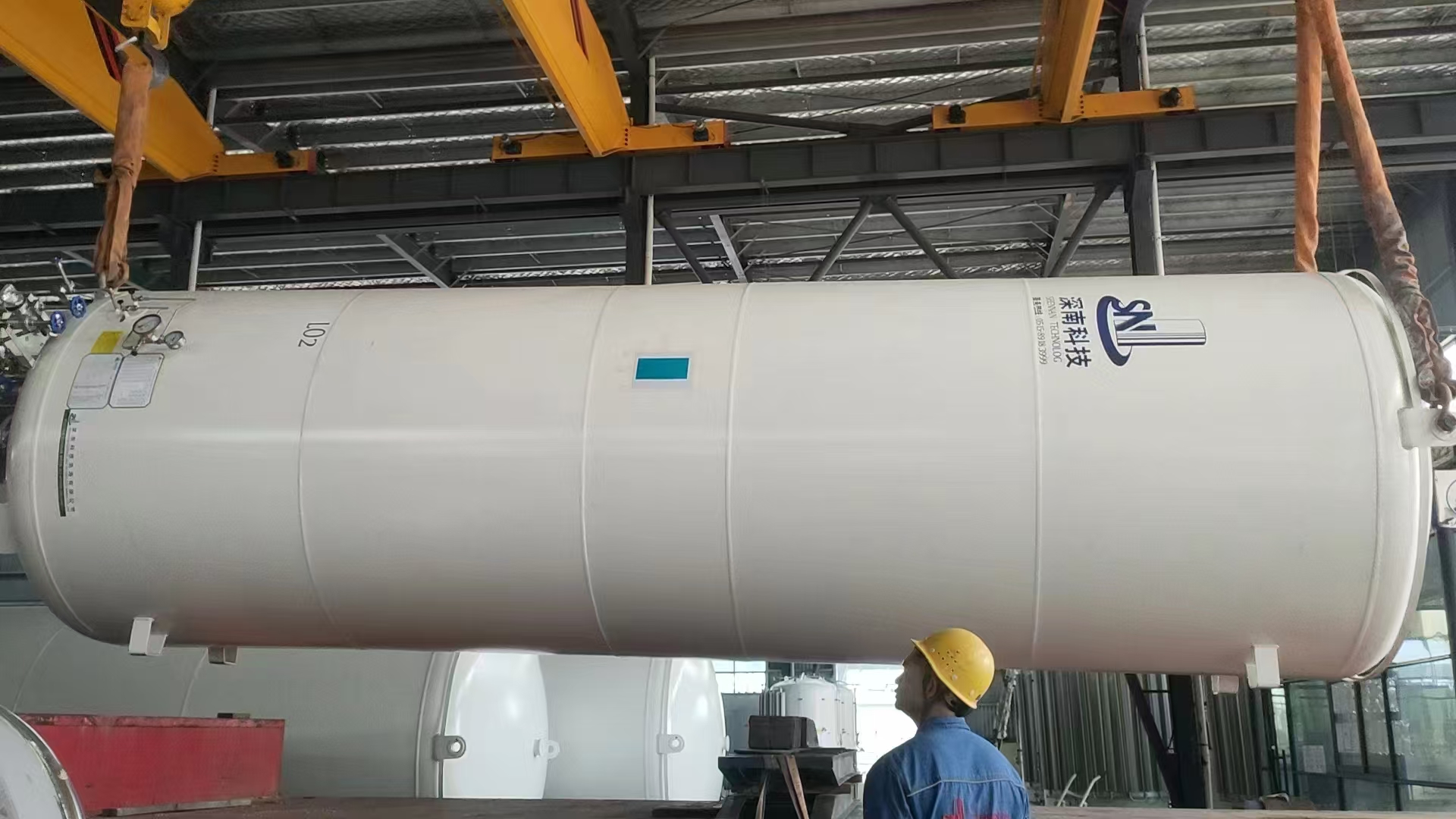 Cryogenic Storage Tanks Ship to Bangladesh