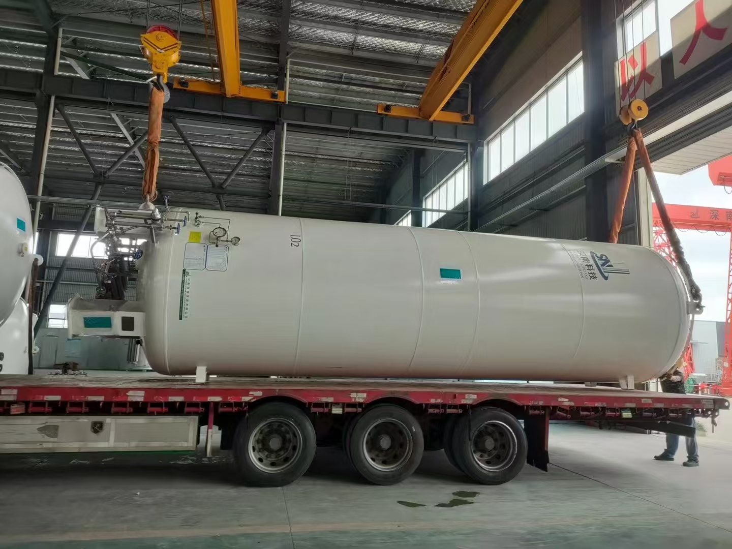 Cryogenic Storage Tanks Shipped to Bangladesh